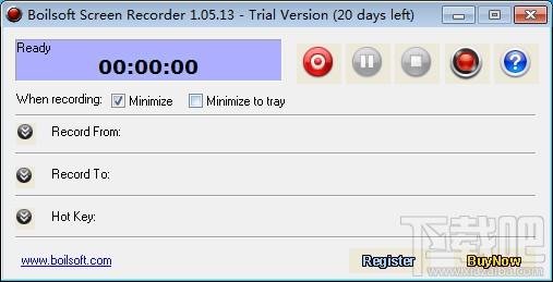 Boilsoft Screen Recorder,Screen Recorder,屏幕录像